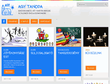 Tablet Screenshot of agytanoda.hu
